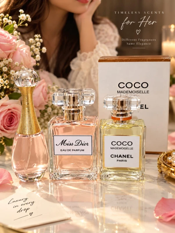 J'dor dior + Miss dior + Cocc chanel